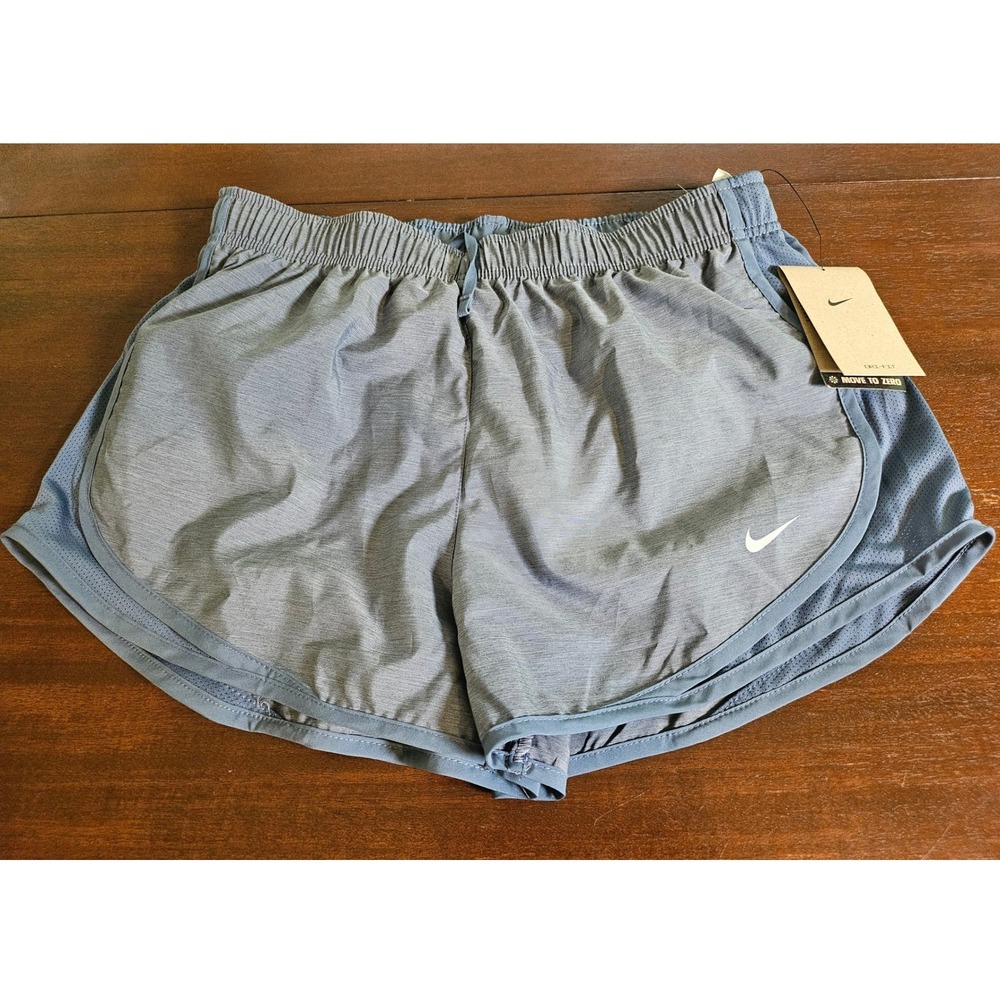 Nike Running Shorts Womens Size M Blue Dri-FIT Tempo Heathered CU8890-460